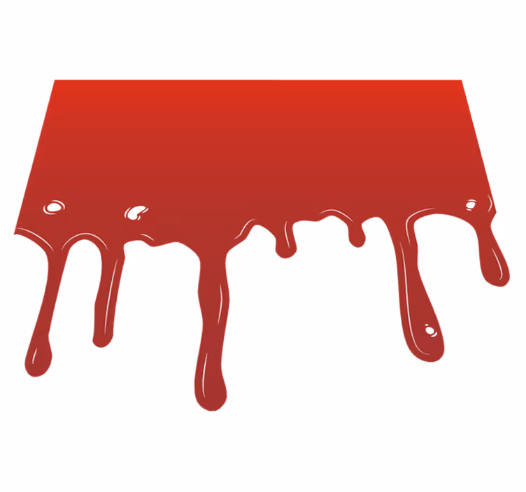 Valuva maali halloween vinyylimatto - Tenstickers