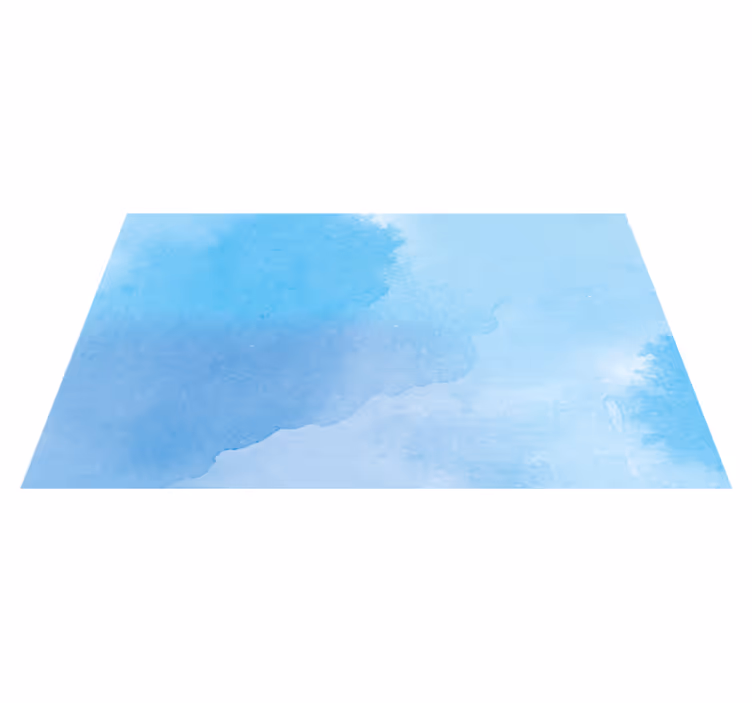 Aqua ombre Tekstuuri vinyylimatto - Tenstickers