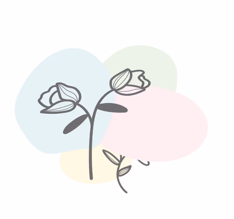 Beija flor moderni vinyylimatto - Tenstickers