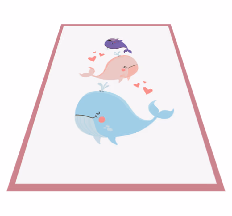 Hassu valaita kuva Vauvan huoneen vinyylimatto - Tenstickers