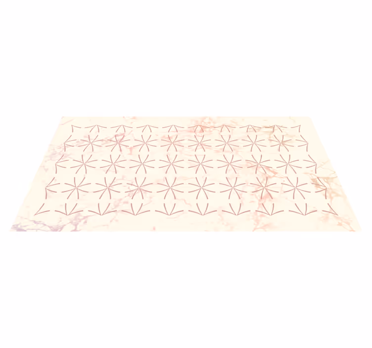 Geometrinen tähtikuvio olohuoneen vinyylimatto - Tenstickers