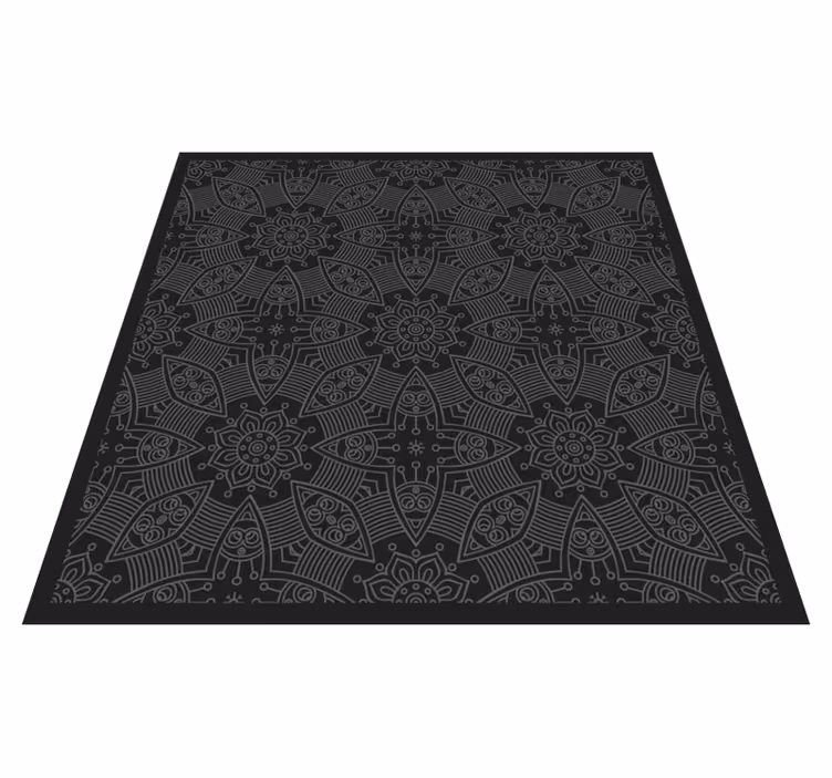 Monimutkaisia mandalakuvioita vinyylimatto mandala - Tenstickers