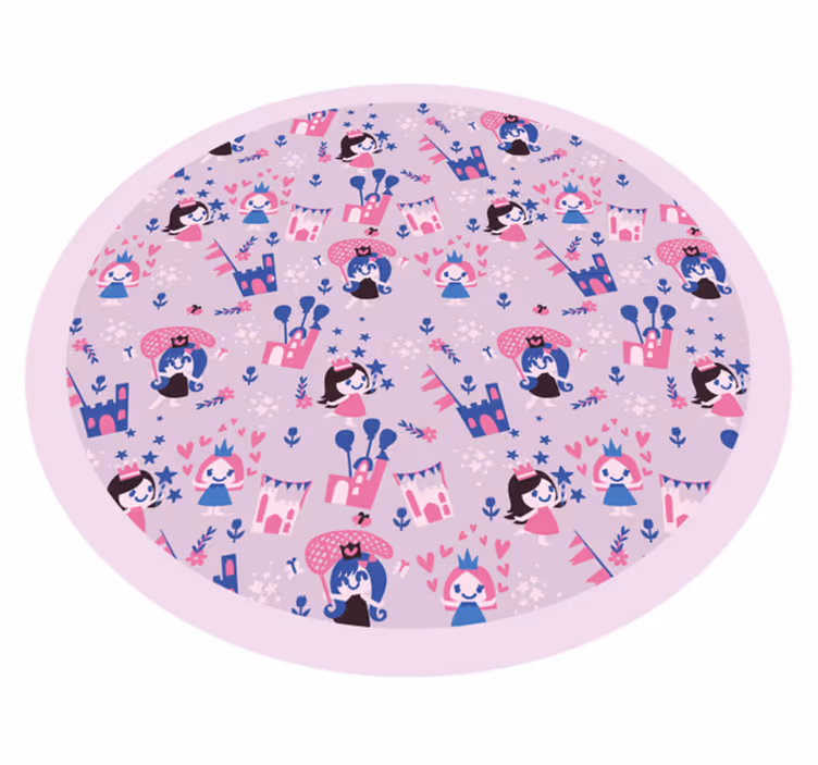 Satuvanne lastenhuone vinyylimatto - Tenstickers