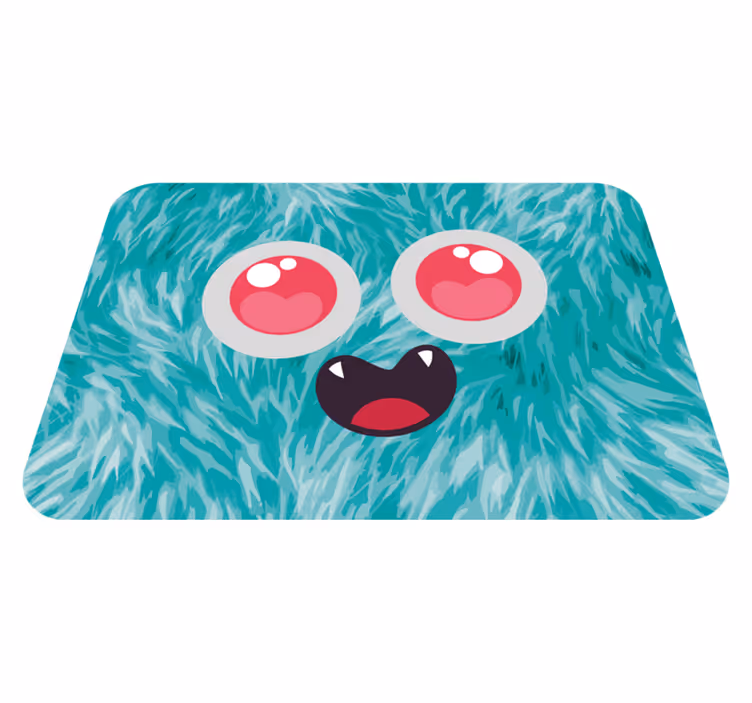 Söpö anime-hirviö Lisää vinyylimattoja lapsille - Tenstickers