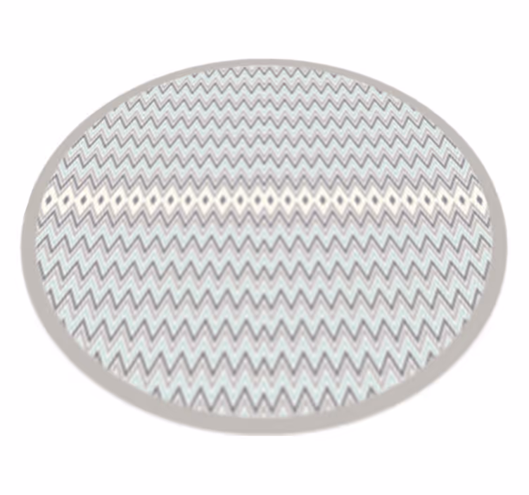 Chevron kuvion yksityiskohta vinyylimatto raidallinen - Tenstickers