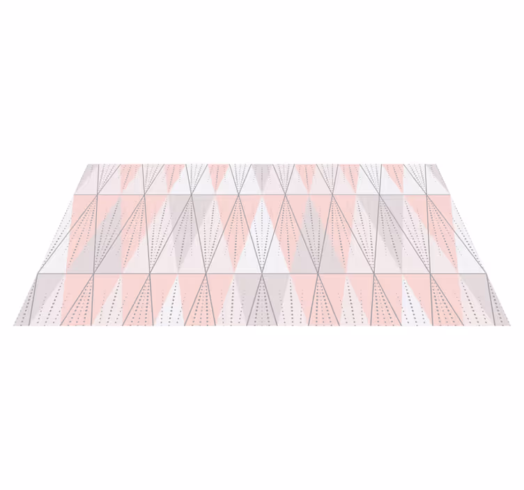 Geometrinen lineaarisuus vinyylimatto geometrinen - Tenstickers