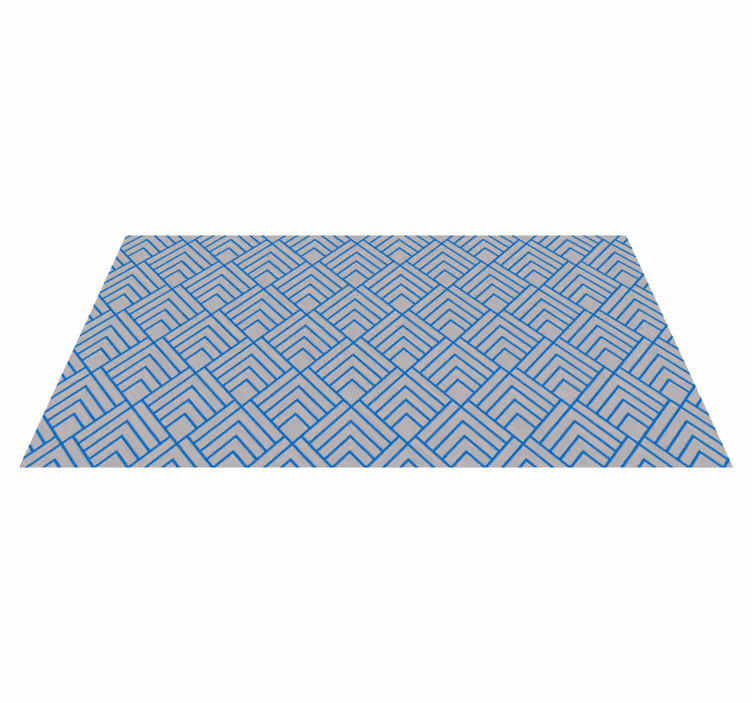 Chevron lines -kuvio vinyylimatto geometrinen - Tenstickers
