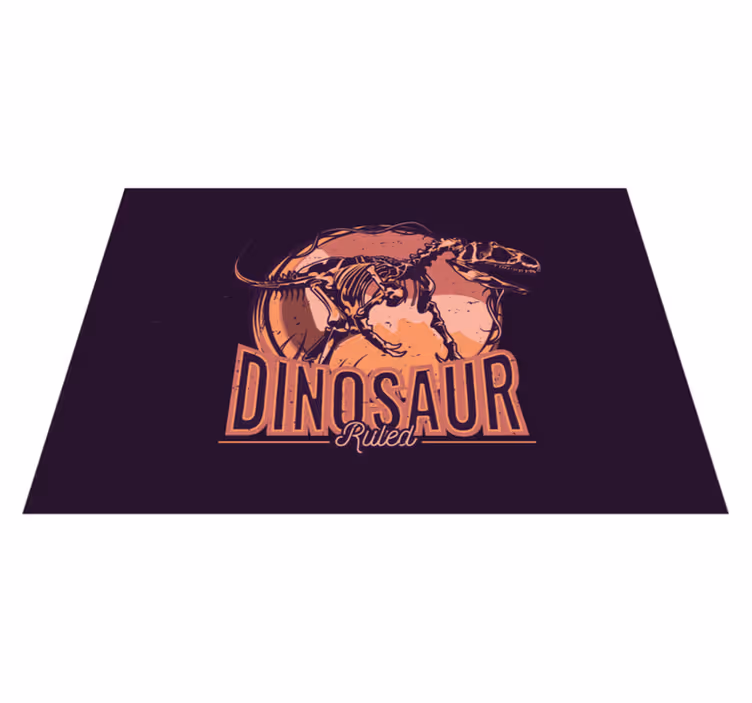 Dinosauruksen graafinen kuva eläin vinyylimatto - Tenstickers