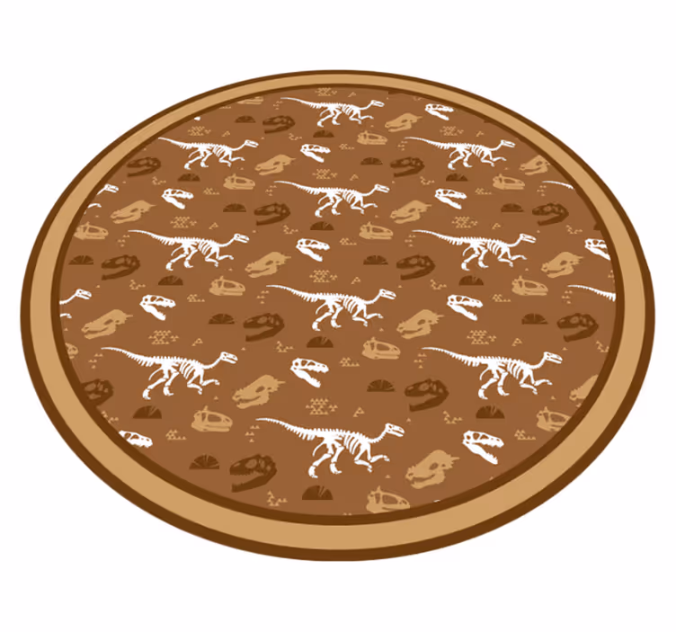 Dinosaurus-aiheet Lisää vinyylimatto lapsille - Tenstickers