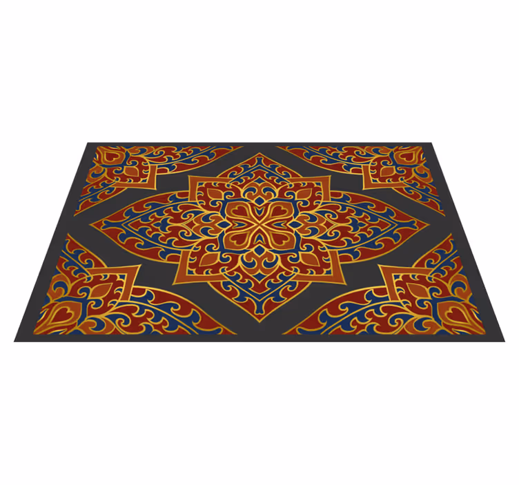 Koristeellinen mandalasuunnittelu vinyylimatto mandala - Tenstickers