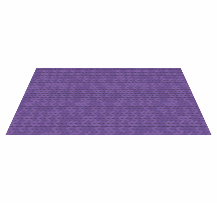Lila köydet vinyylimatto minimalistinen - Tenstickers