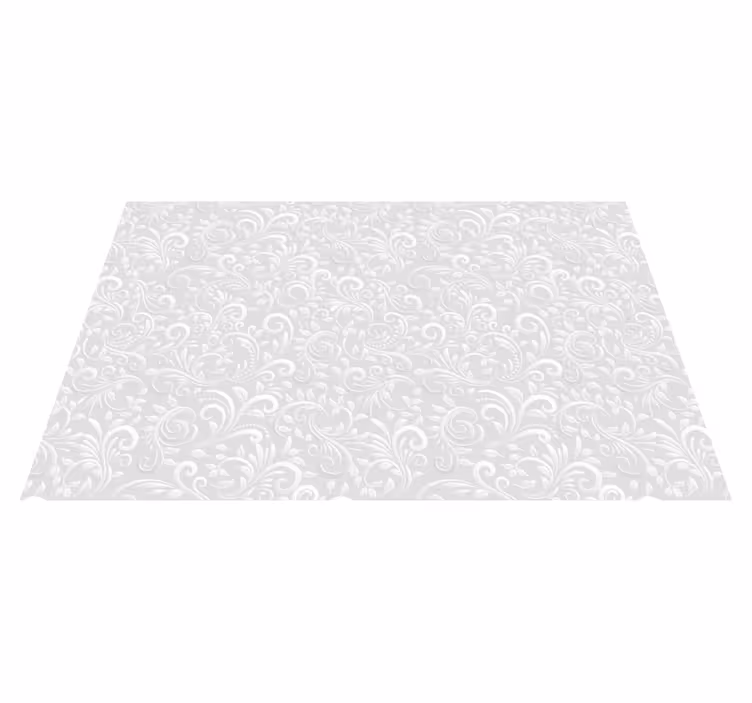 Pyörivää eleganssia Tekstuuri vinyylimatto - Tenstickers