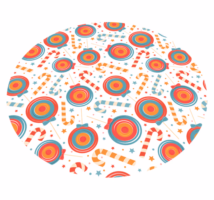 Candyland -kuvia vinyylimatto peli - Tenstickers