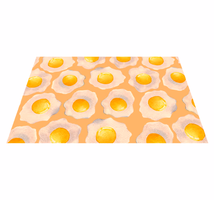 Aurinkoinen puoli ylöspäin vinyylimatto keittiöön - Tenstickers