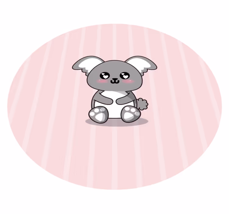 Anime söpö koala eläin vinyylimatto - Tenstickers