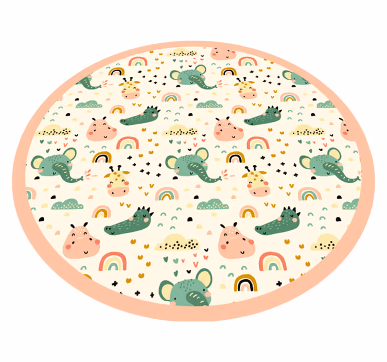 Pohjoismainen eläinkuvio vinyylimatto - Tenstickers