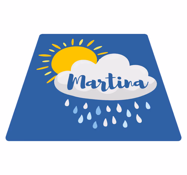 Sateinen pilvi nimeltä vinyylimatto - Tenstickers