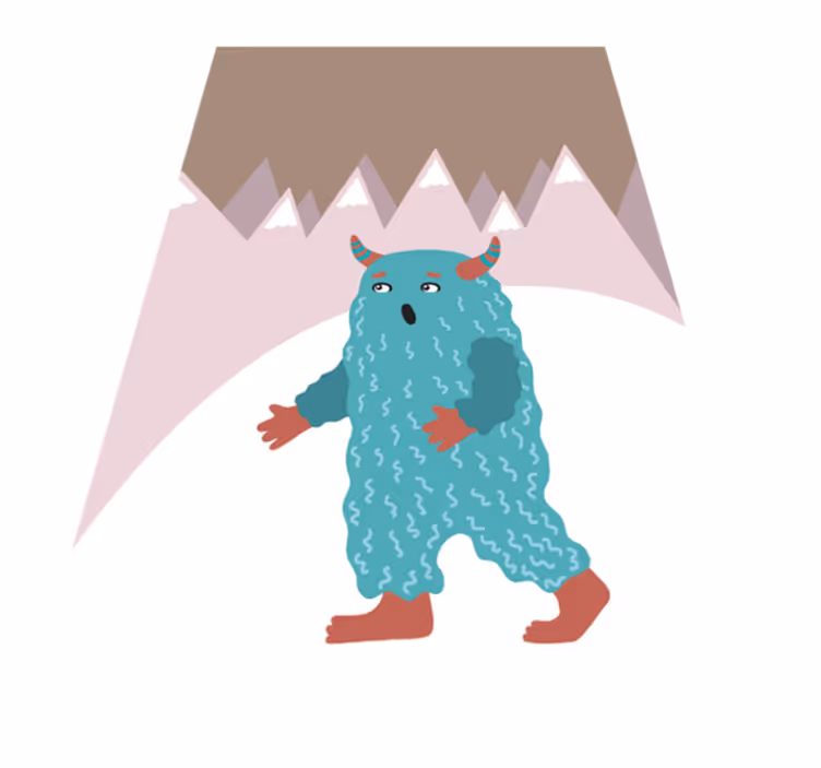 Muinainen paha peto pohjoismainen tyyli skandinaavinen vinyylimat - Tenstickers