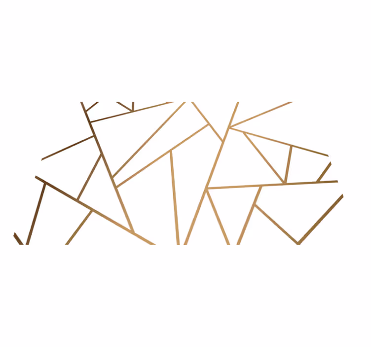 Marmori geometriset muodot vinyylimatto keittiöön - Tenstickers
