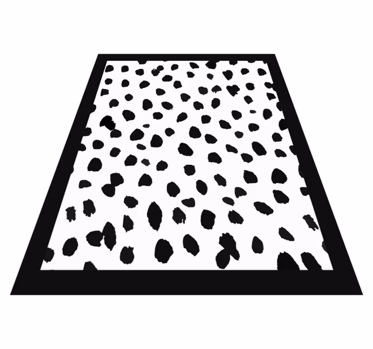 Dalmatian painatus vinyylimatto eläinpainatus - Tenstickers