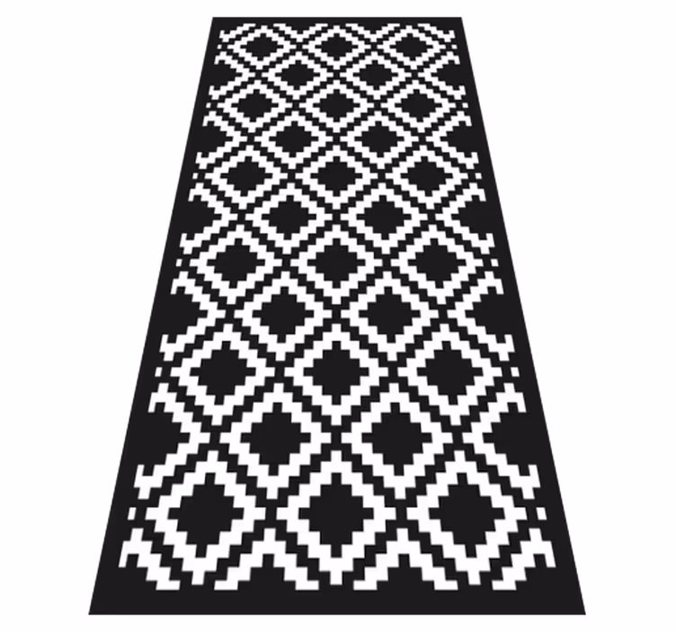 Rombimosaiikki vinyylimatto mosaiikki - Tenstickers