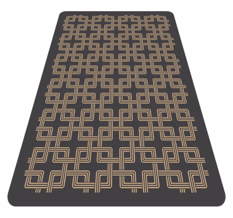 Elegantit viivakuviot mosaiikki vinyylimatto - Tenstickers