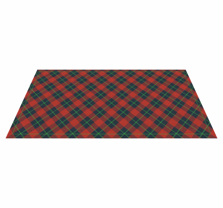 Argyle kuvio tekstuuri vinyylimatto - Tenstickers