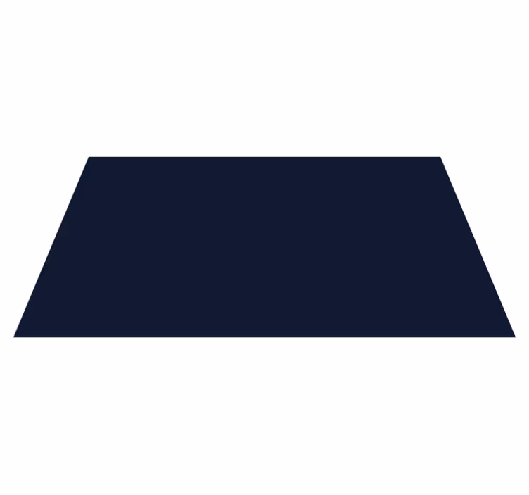 Syvä laivastonsininen minimalistinen vinyylimatto - Tenstickers