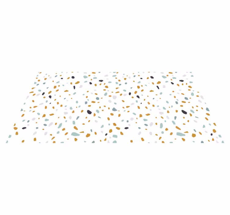 Pohjoismainen tyyli terrazzo Tekstuuri vinyylimatto - Tenstickers