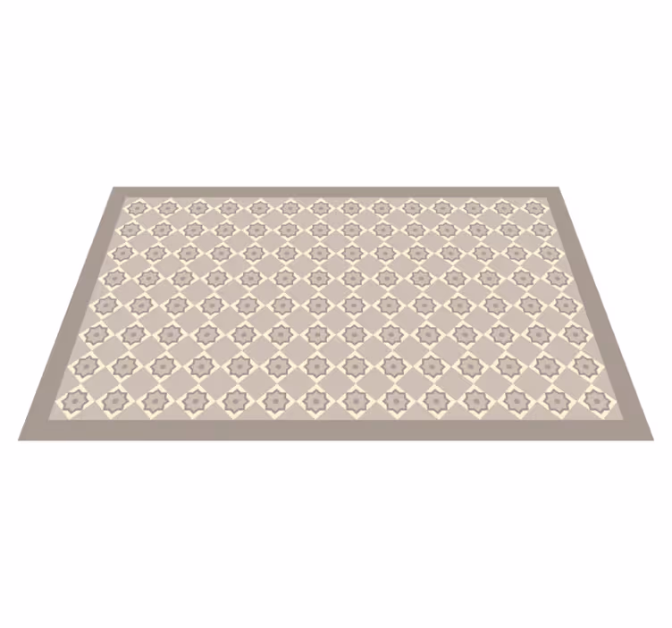 Sementin beige laatat laatta vinyylimatto - Tenstickers