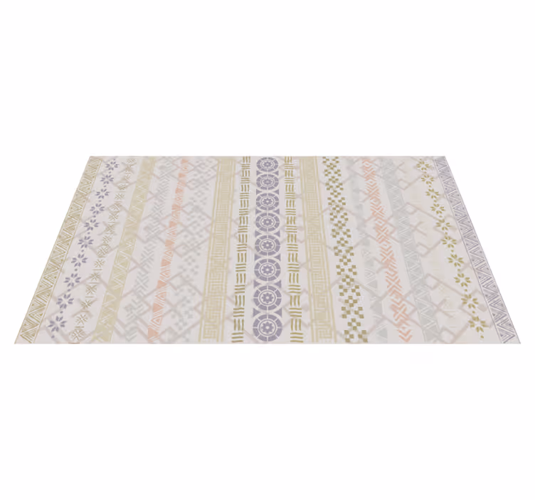 Geometrinen kuviollinen keittiön vinyylimatto - Tenstickers