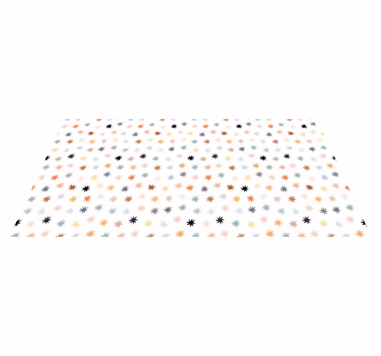 Värikäs tähtikuviovinyylimatto - Tenstickers