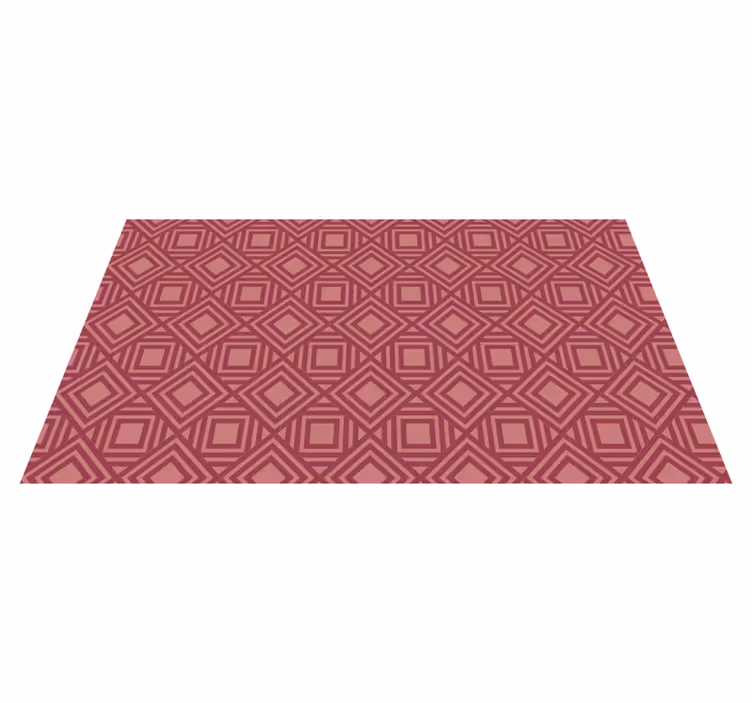 Timanttikuvioita geometrinen vinyylimatto - Tenstickers