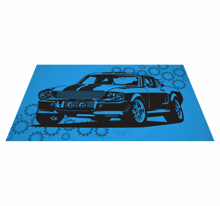 Ajaton autokuvaus vinyylimatto - Tenstickers