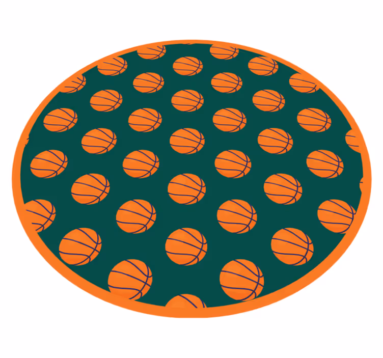 Koripalloteemainen vinyylimatto - Tenstickers