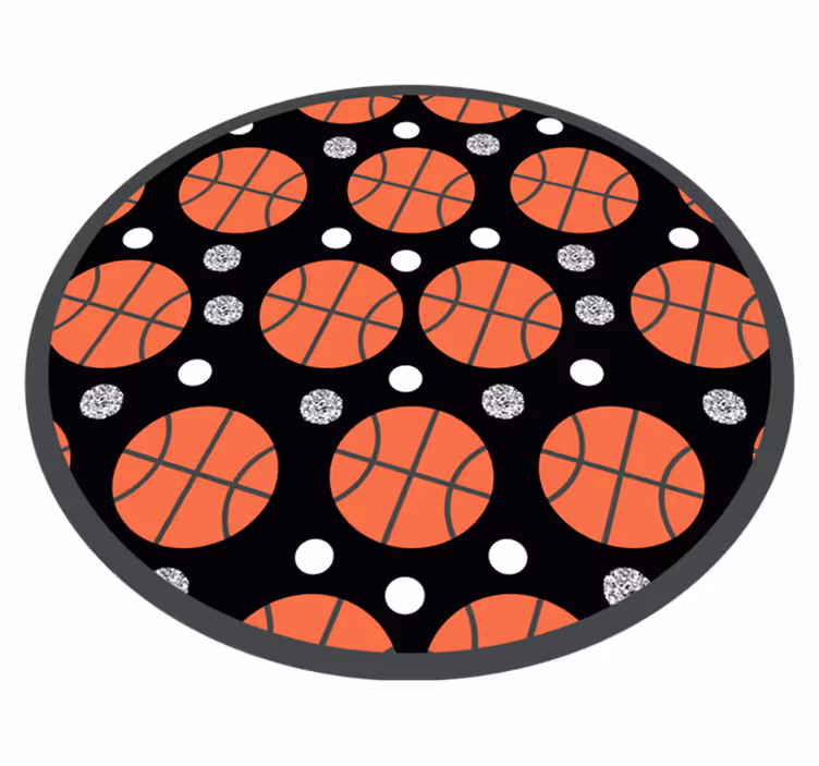 Koripallot peli vinyylimatto - Tenstickers