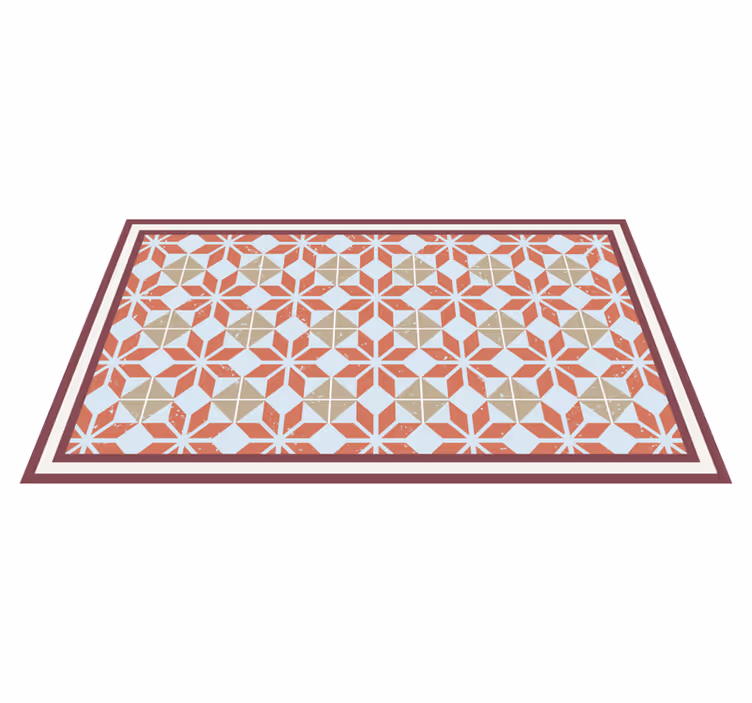 Geometrinen elementti kaakeli vinyylimatto - Tenstickers