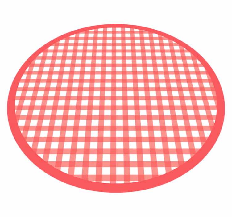 Perinteinen ruudullinen vinyylimatto - Tenstickers
