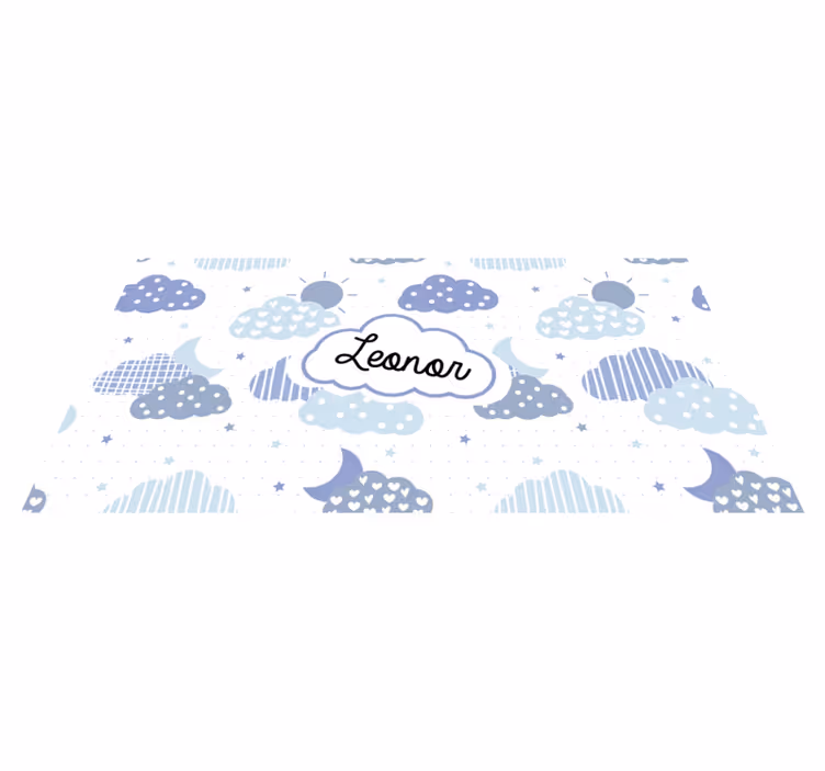 Pilvikuvio nimi vinyylimatto - Tenstickers