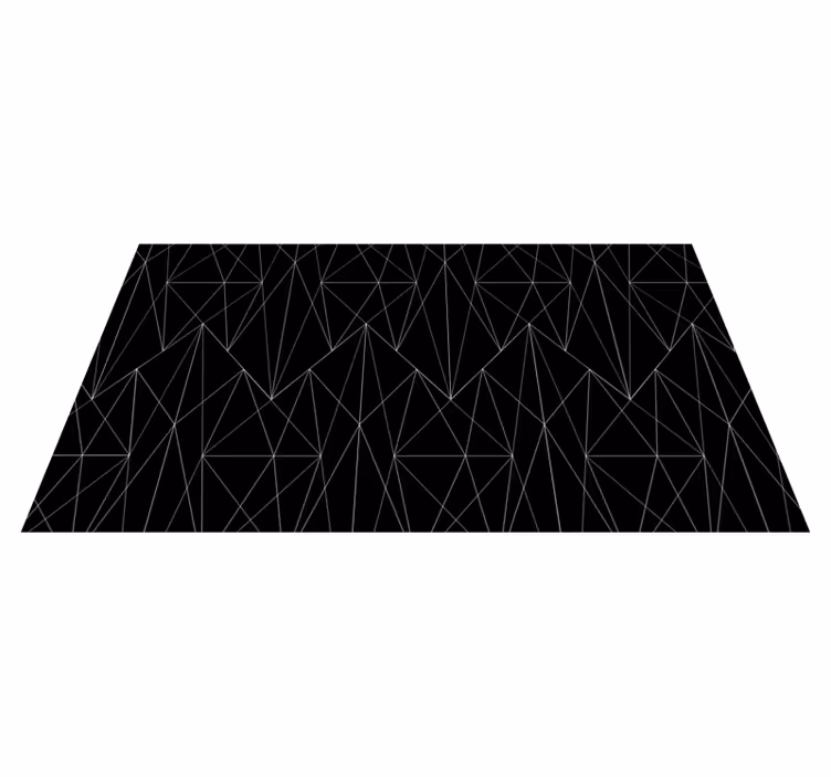 Tyylikäs tyyli geometrinen vinyylimatto - Tenstickers