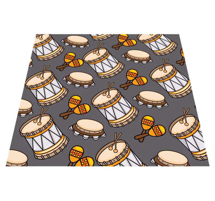 Instrumenttikuosi peli vinyylimatto - Tenstickers