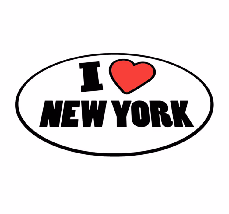 Rakastan uutta lauseke vinyylimatto - Tenstickers
