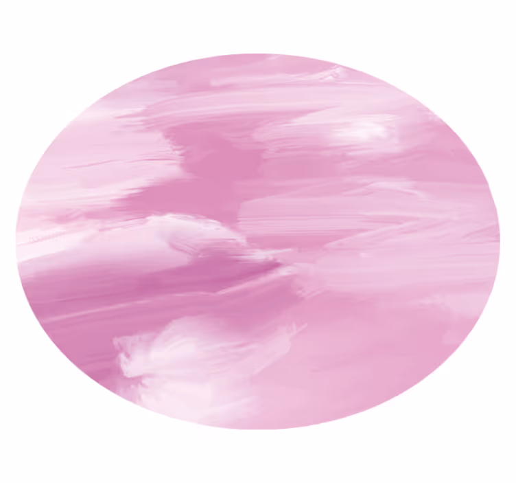 Pastelli violetti öljymaalaus pyöreä vinyylimatto - Tenstickers