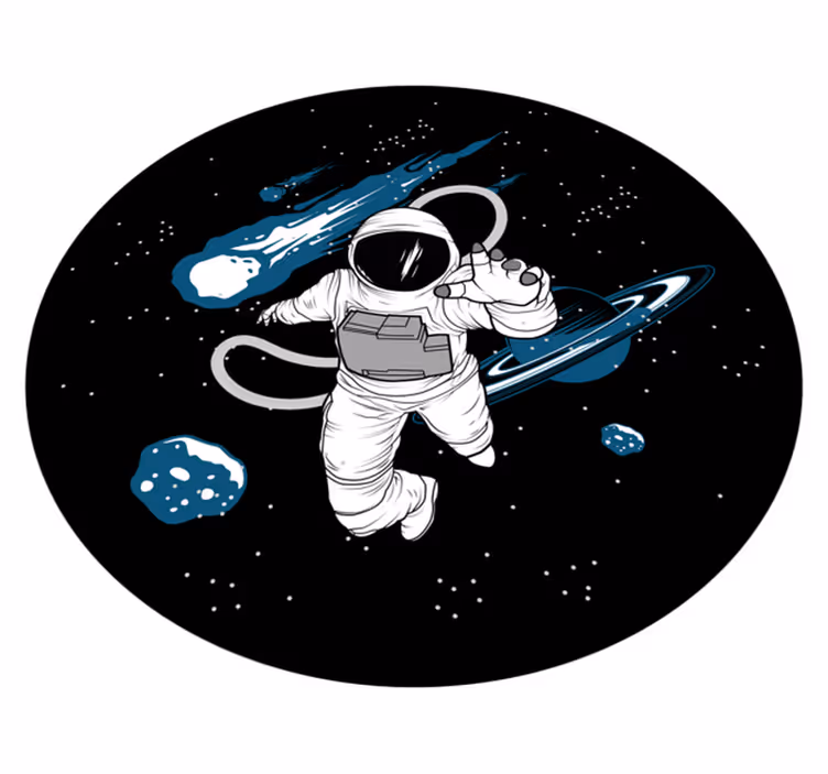 Astroseikkailu tie vinyylimatto - Tenstickers