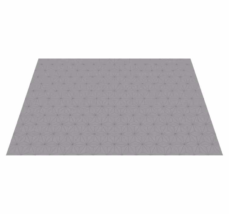 Geometrinen harmaa motiivi kaakeli vinyylimatto - Tenstickers