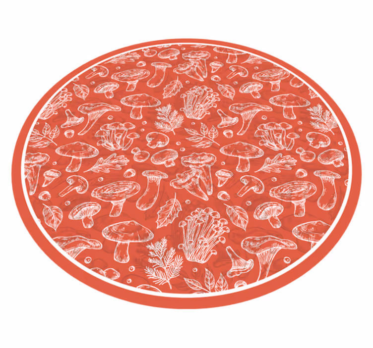 Sienikuva luonto vinyylimatto - Tenstickers