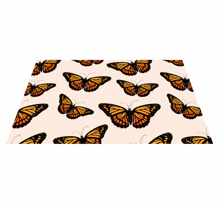 Eloisa perhosaihe eläin vinyylimatto - Tenstickers