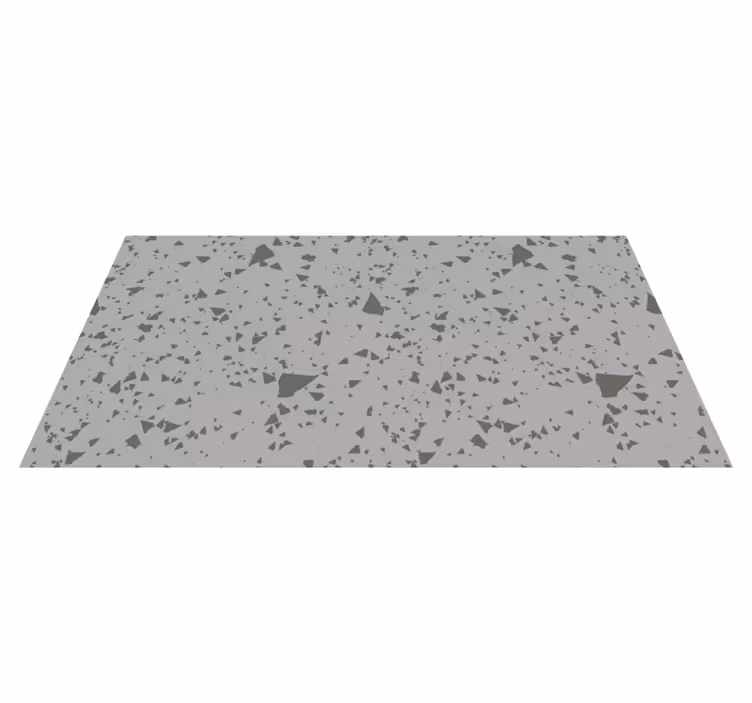 Lämpimän värinen terrazzo -kuvio Tekstuuri vinyylimatto - Tenstickers