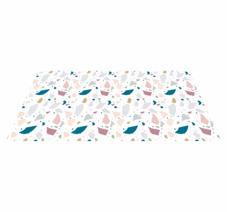 Käsitteelliset hahmot geometrinen vinyylimatto - Tenstickers