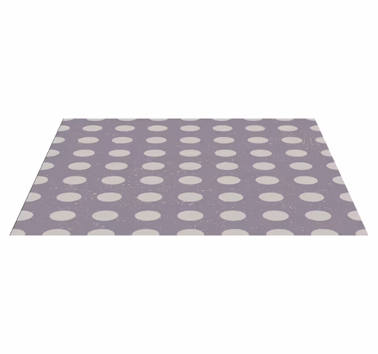 Minimalistinen pilkkukuvio geometrinen vinyylimatto - Tenstickers